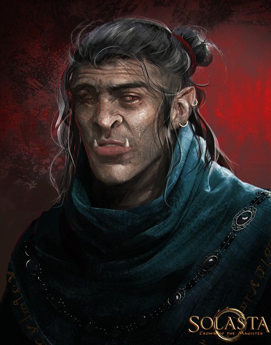 Half-Orc Concept Art (Race not implemented)