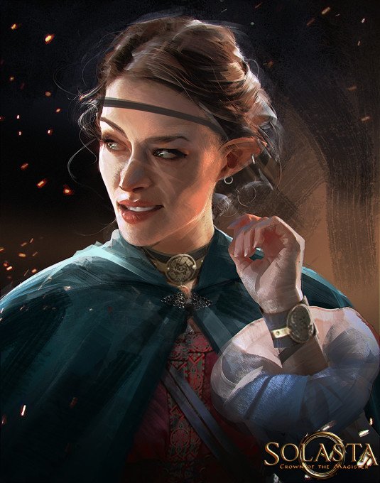 Half-Elf Concept Art