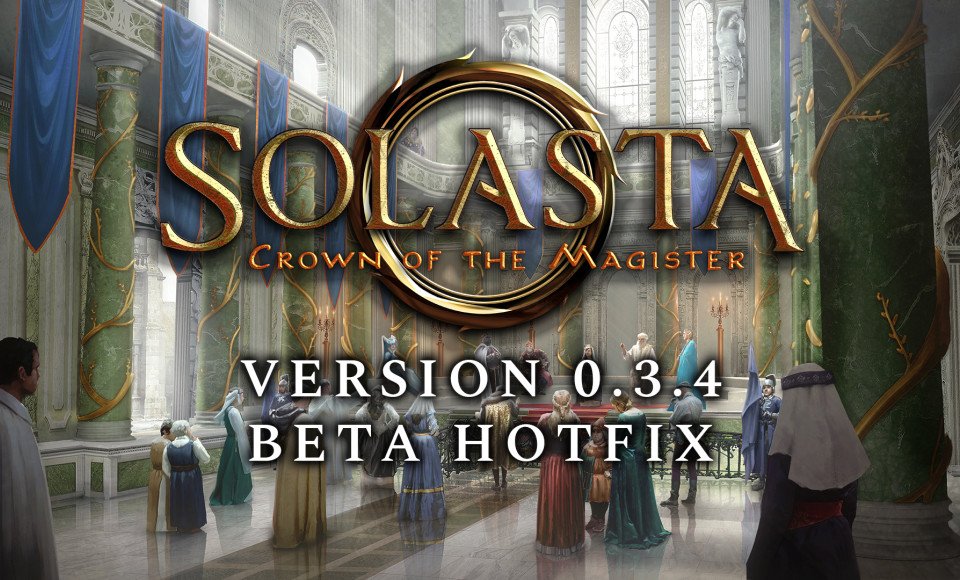 Beta Version 0.3.4 Hotfix - Bugs be gone