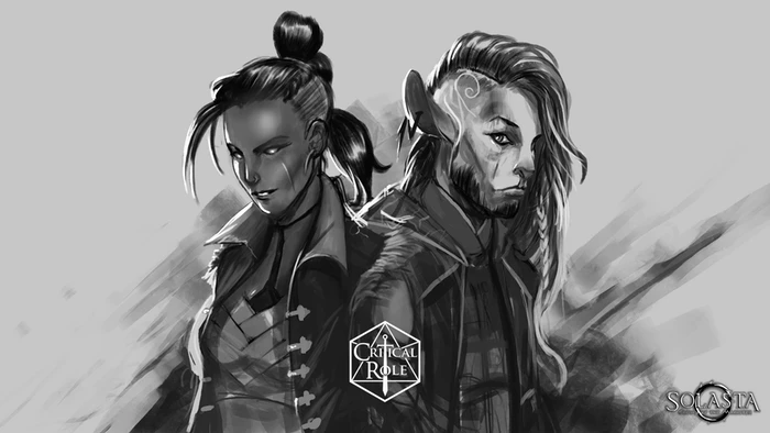 Here's Beauregard & Caduceus by our Art Director for the occasion!